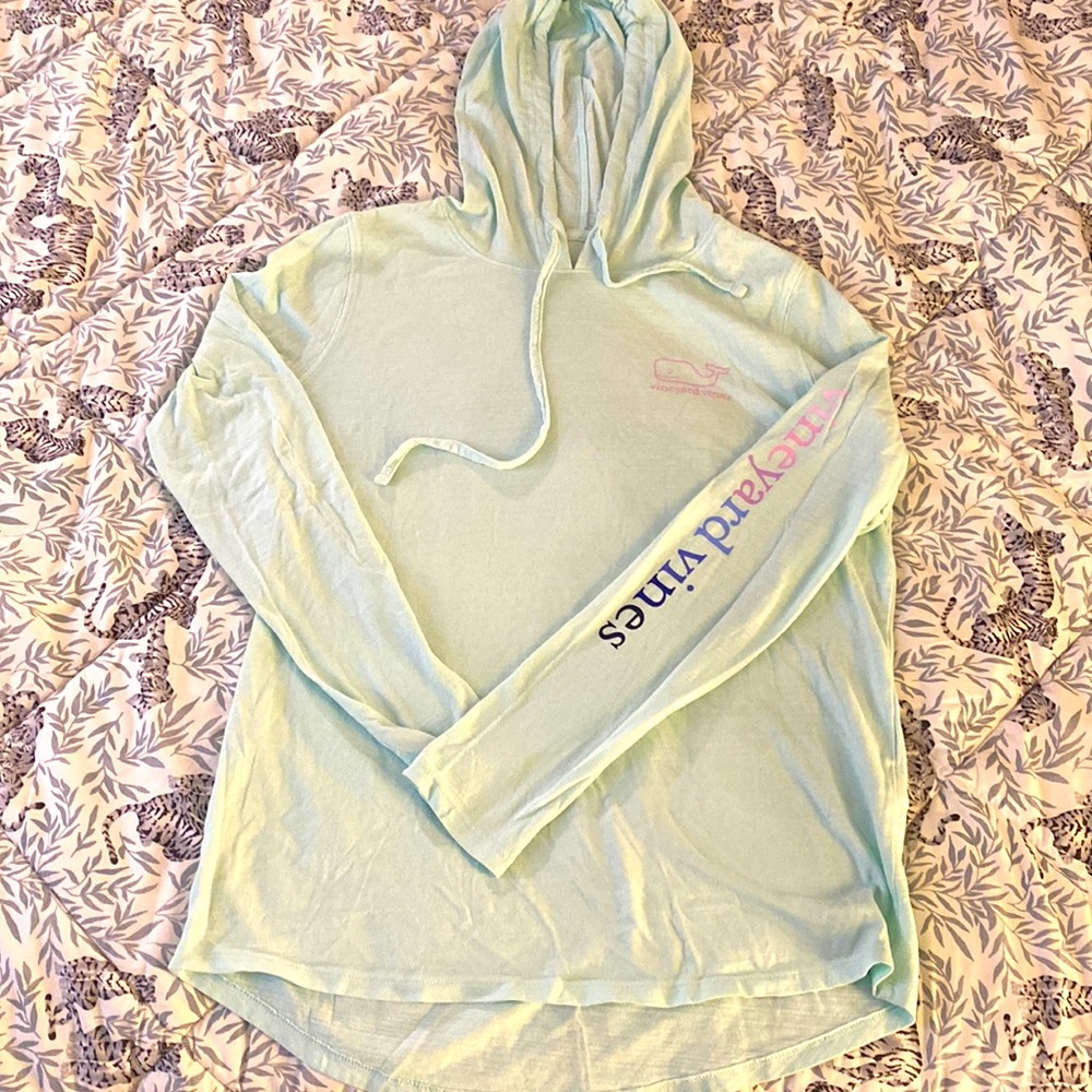 Vineyard Vines Long Sleeved Hoodie Tee (M)